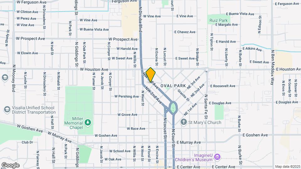 303 NW 3rd Ave Map and Location Details