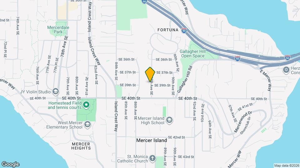 3733 88th Ave SE Mapa y Detalles de la Ubicación