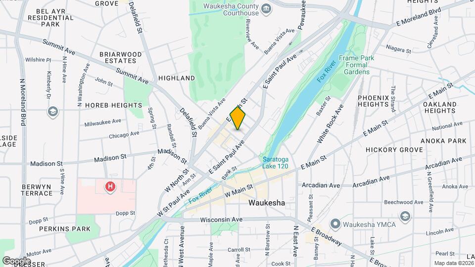 217 NW Barstow St, Unit C Map and Location Details