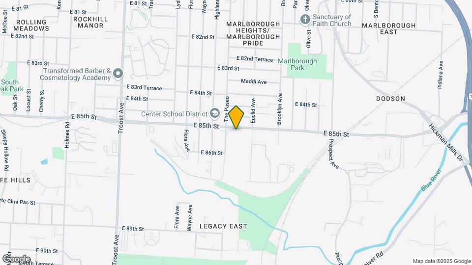 1813 E 85th St Map and Location Details
