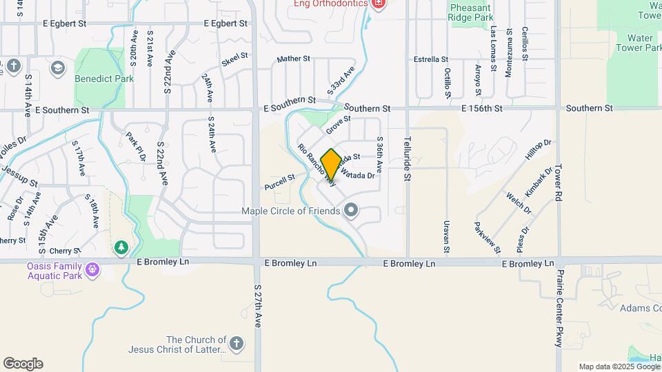 623 Rio Rancho Way Map and Location Details