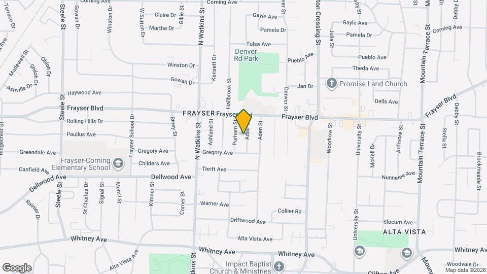 3307 Adair Dr Map and Location Details