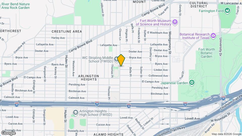 4036 Linden Ave Map and Location Details