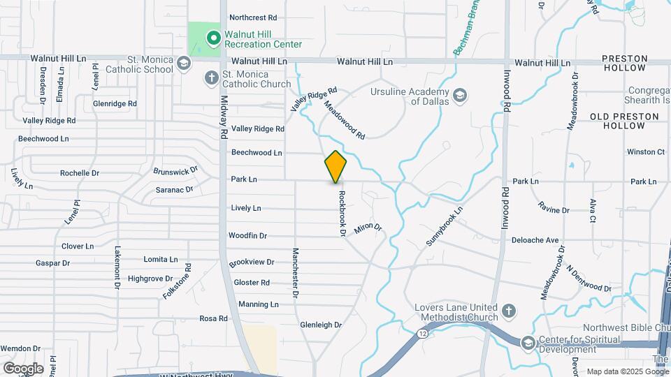 4524 Park Ln Map and Location Details