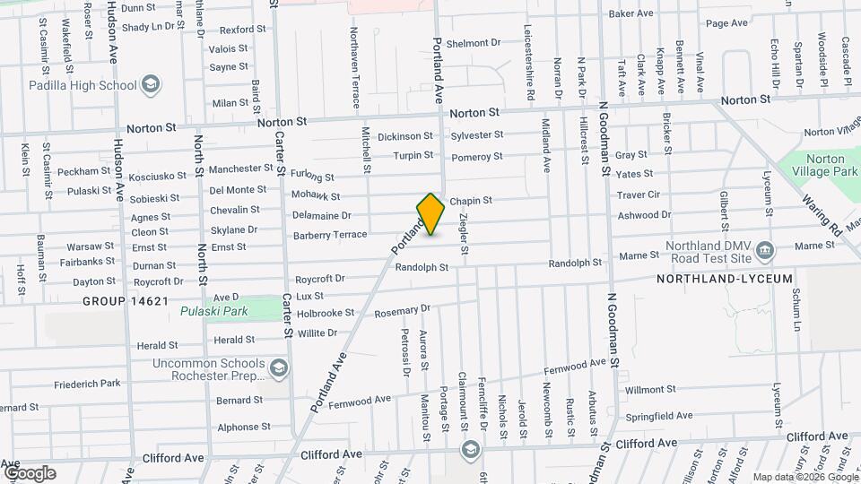 50 Oneida St Mapa y Detalles de la Ubicación