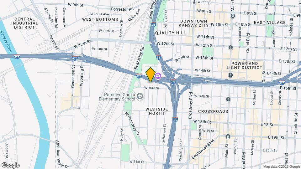 1539 Madison Ave Map and Location Details