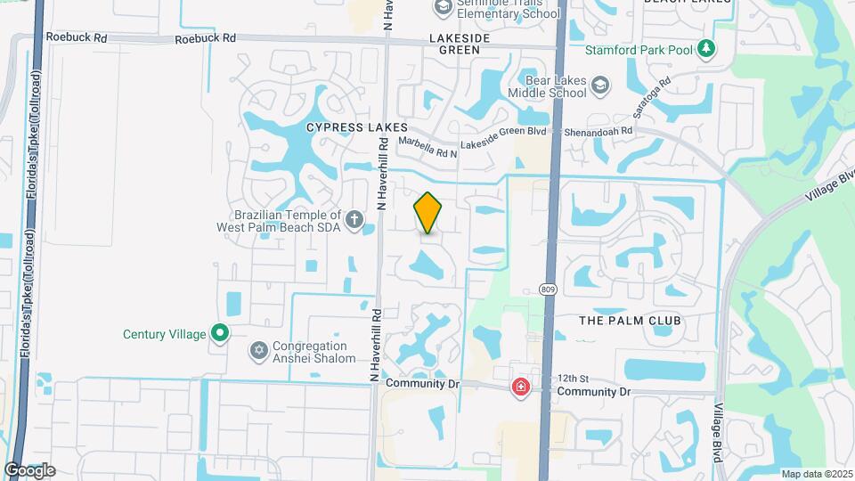 4863 Sable Pine Cir Map and Location Details