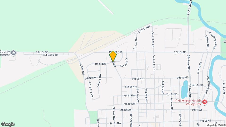 1063 5th Ave NW Map and Location Details