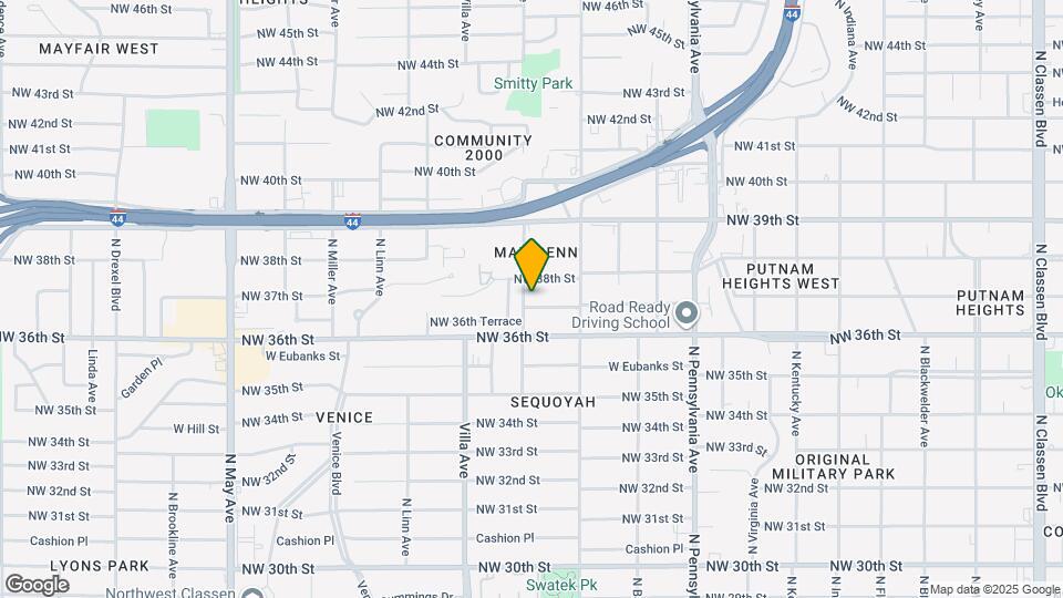 2341 NW 37th St Map and Location Details