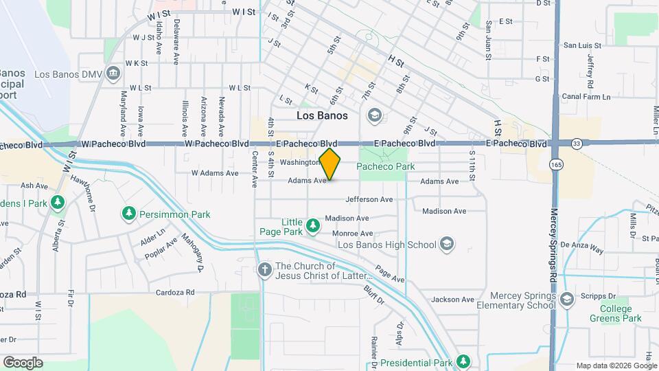 637 Adams Ave Map and Location Details