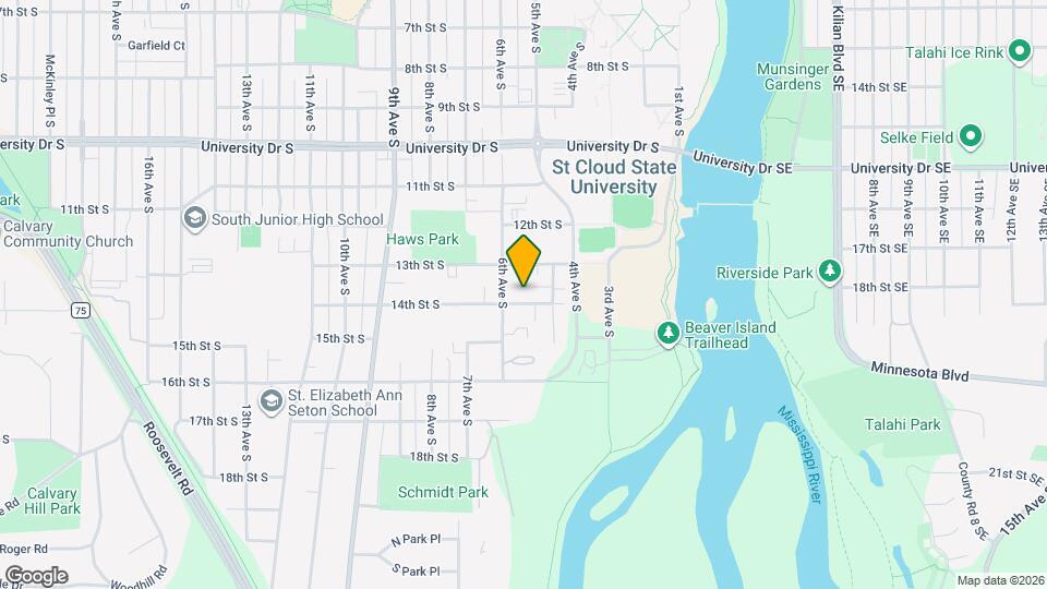 519 14th St S, Unit 2 Map and Location Details