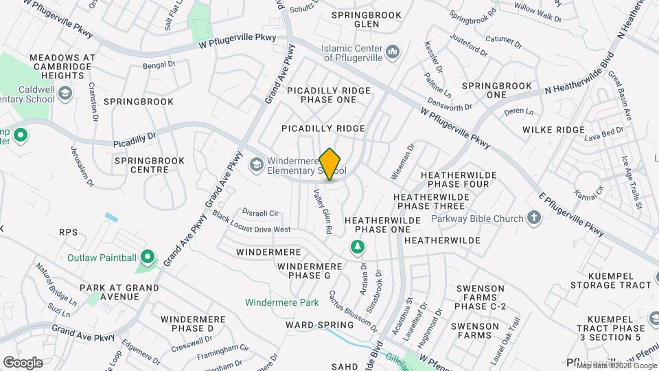 927 Picadilly Dr Map and Location Details