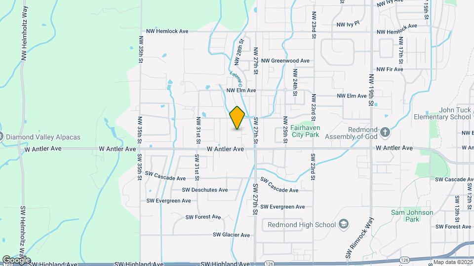 225 NW 28th St Map and Location Details
