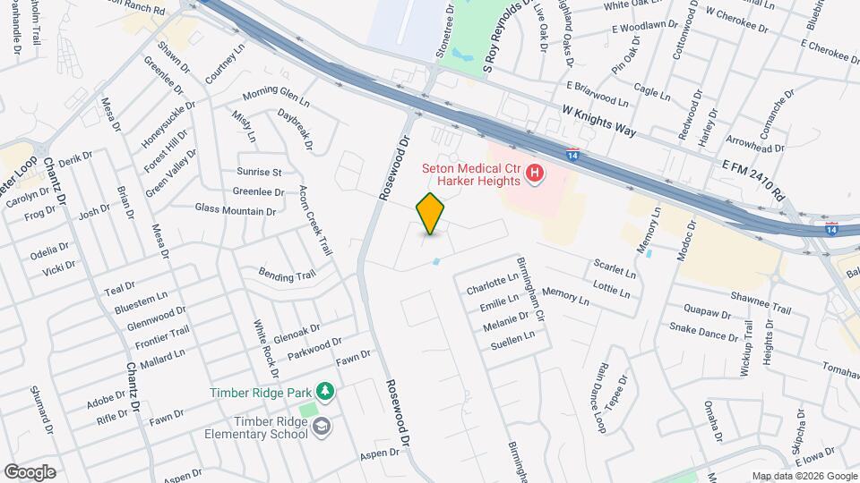 5108 Rose Petal Ct Map and Location Details