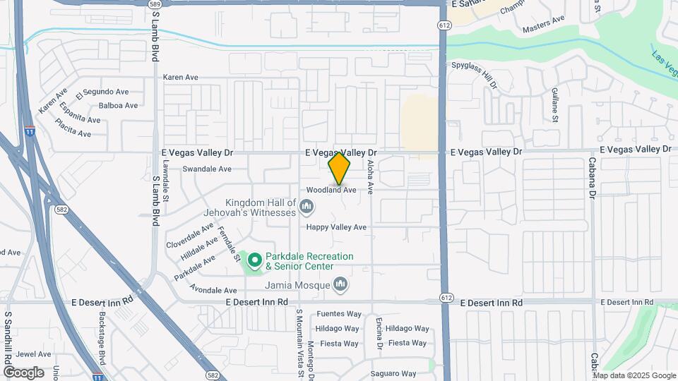 4699 Woodland Ave Map and Location Details