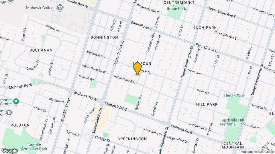 128 Clarendon Ave Map and Location Details