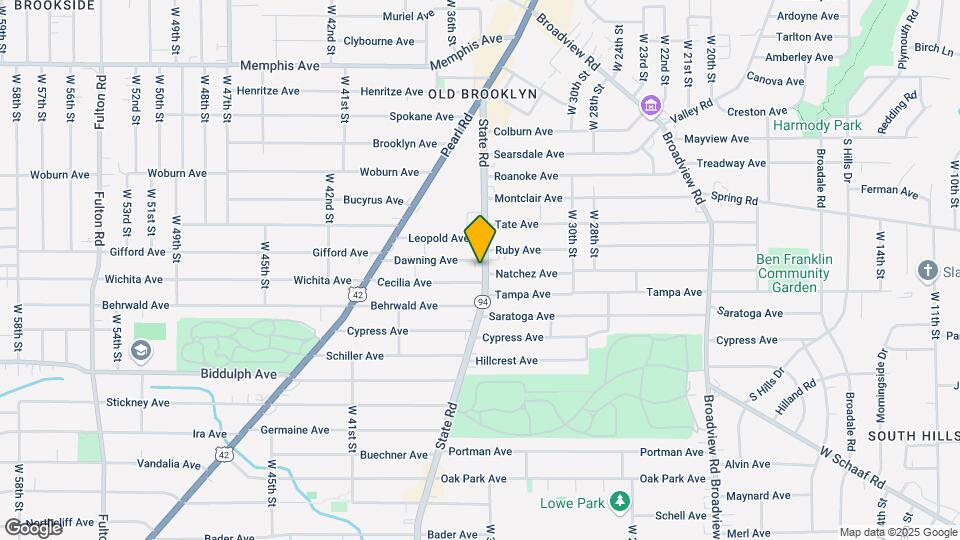 4444-4446 State Rd Mapa y Detalles de la Ubicación