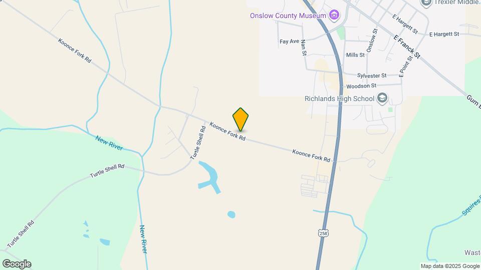 200 Koonce Fork Rd Map and Location Details