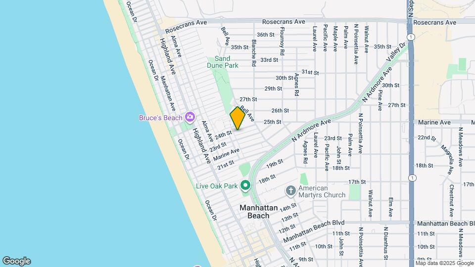 512 24th St Map and Location Details