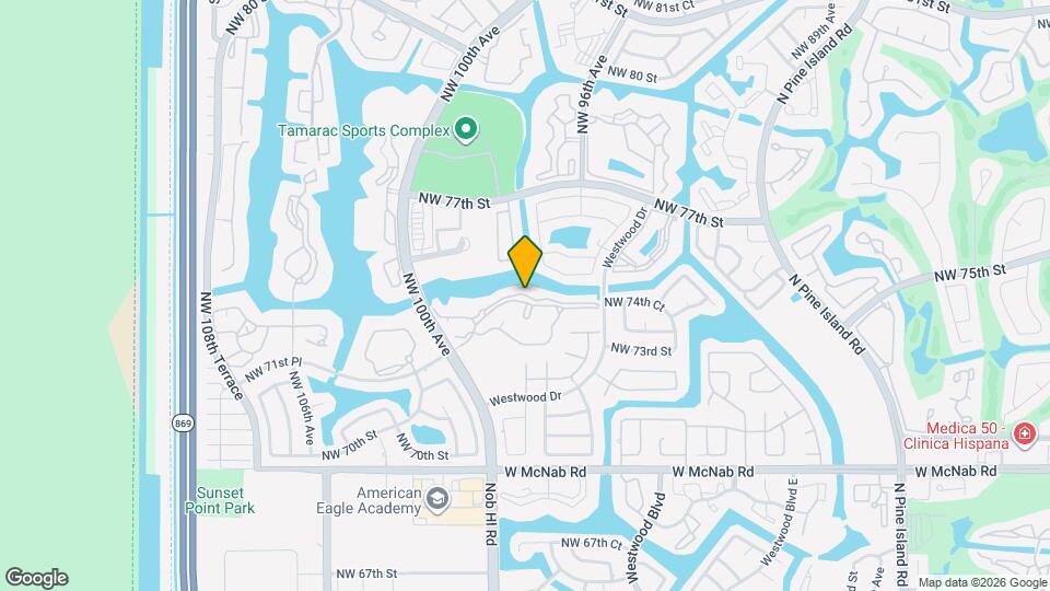 9691 N Belfort Cir Map and Location Details