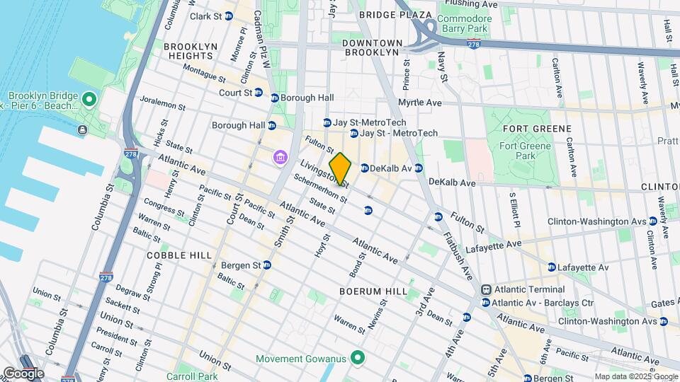 189 Schermerhorn St Map and Location Details
