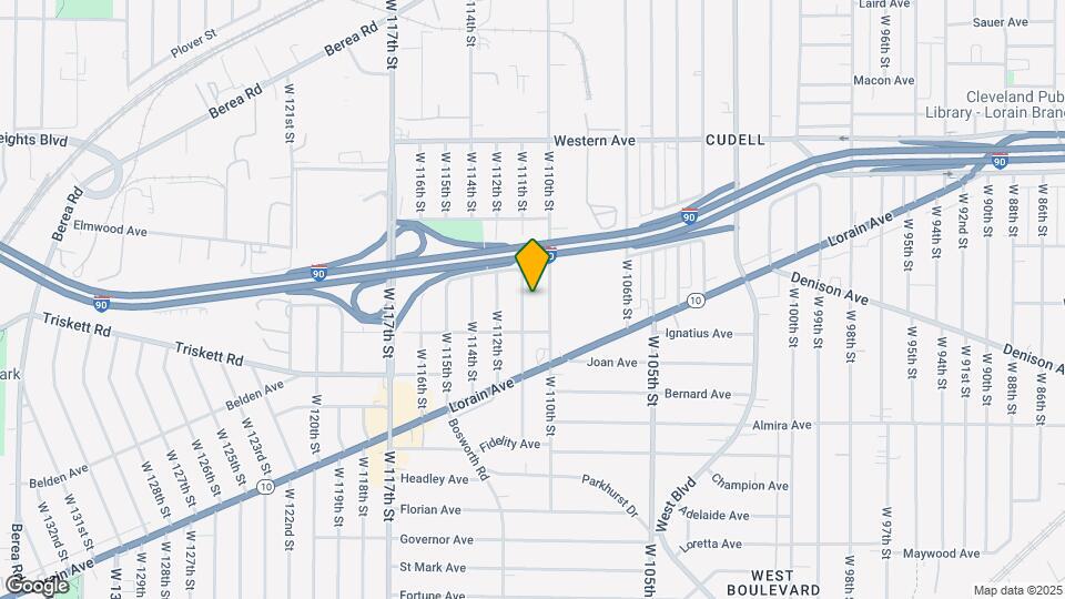 3179 W 111th St Mapa y Detalles de la Ubicación