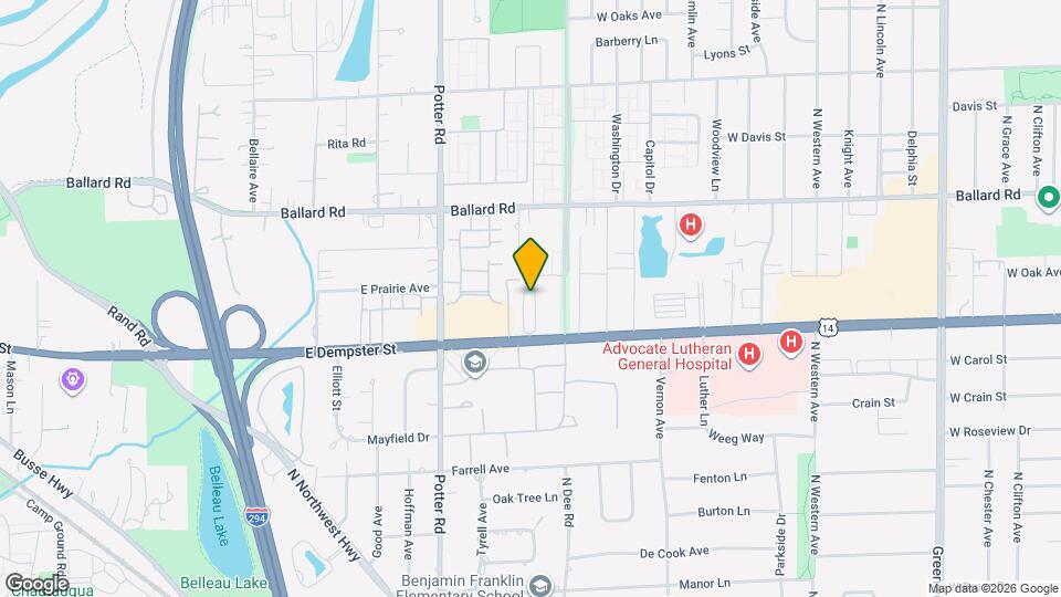 8812 Briar Ct Map and Location Details