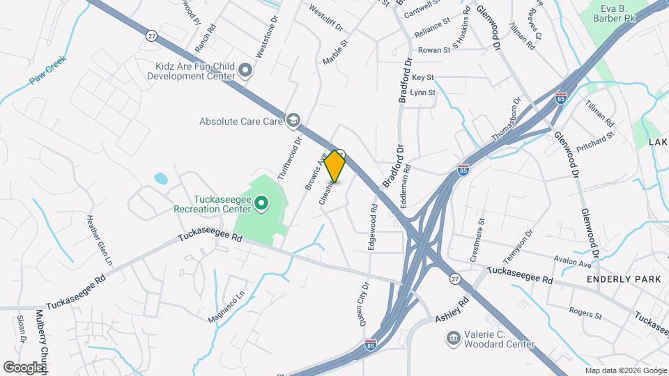 1233 Cheshire Ave Map and Location Details