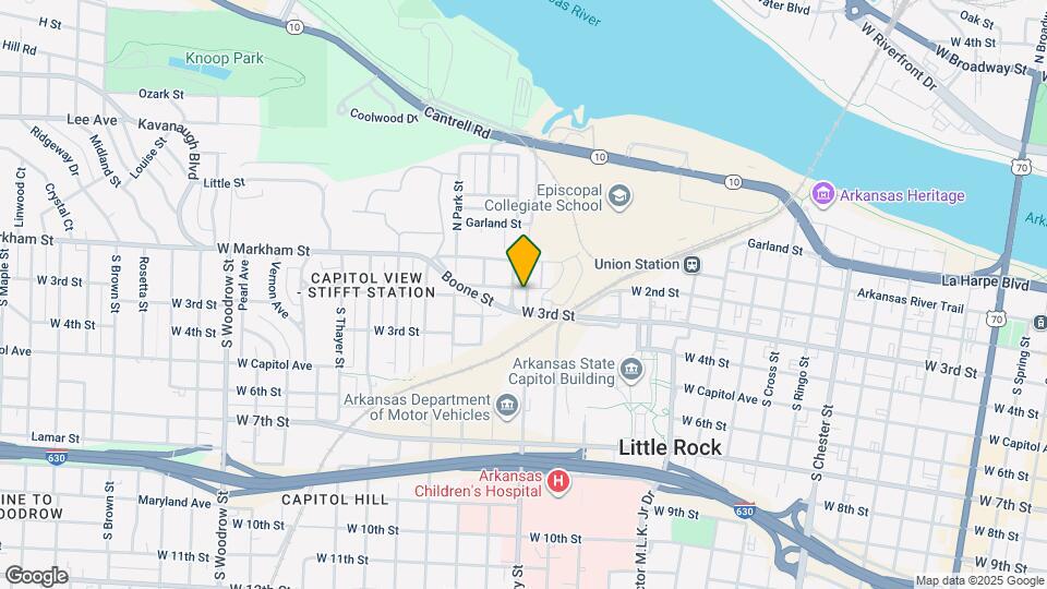 1915 W 2nd St Map and Location Details