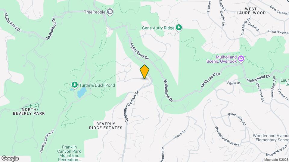 9530 Hidden Valley Rd Map and Location Details