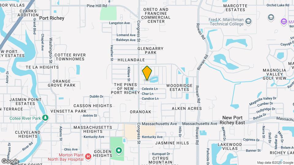 6530 Accent Ln Mapa y Detalles de la Ubicación