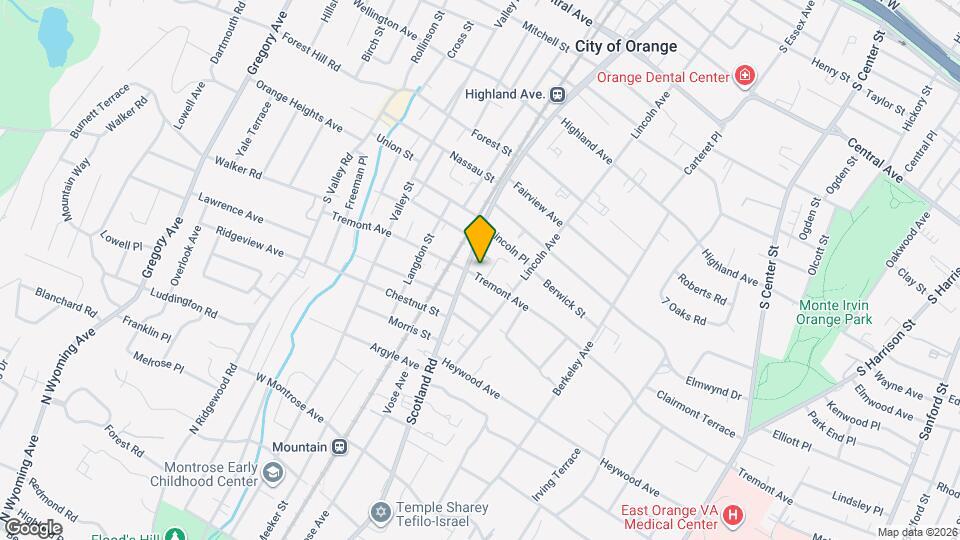 497 Tremont Ave Mapa y Detalles de la Ubicación