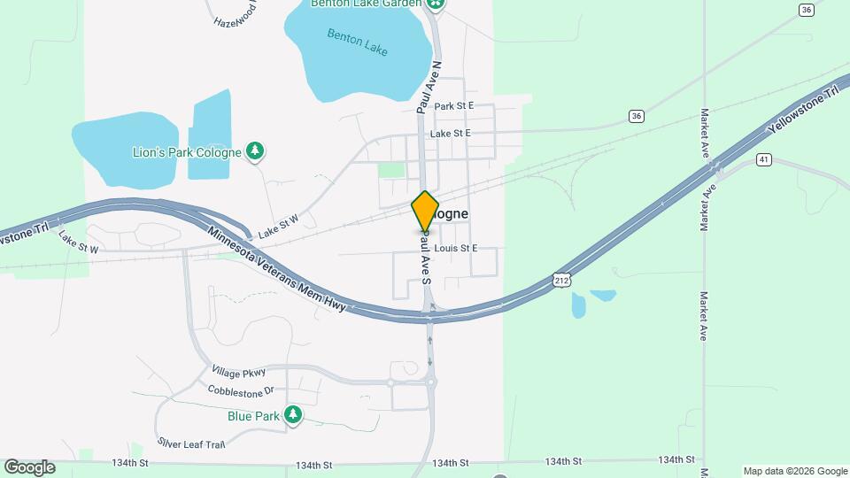 1XX Paul Ave S Map and Location Details