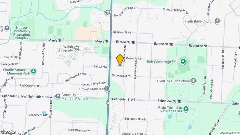 6235 Beverly Ave NE Map and Location Details