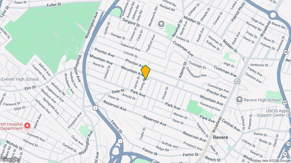 49 Irving St Map and Location Details