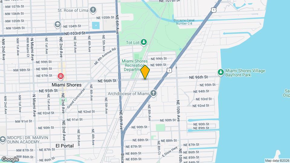 766 NE 96th St Map and Location Details