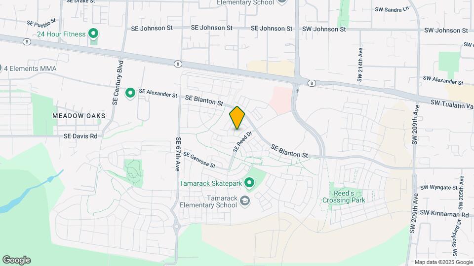 3530 SE Birchleaf St Map and Location Details