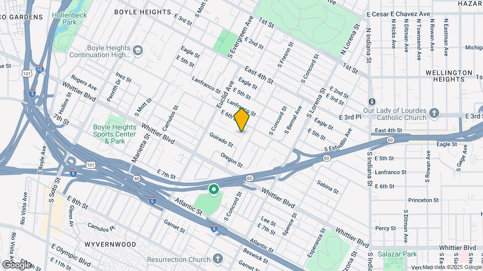 3085 Inez St Map and Location Details
