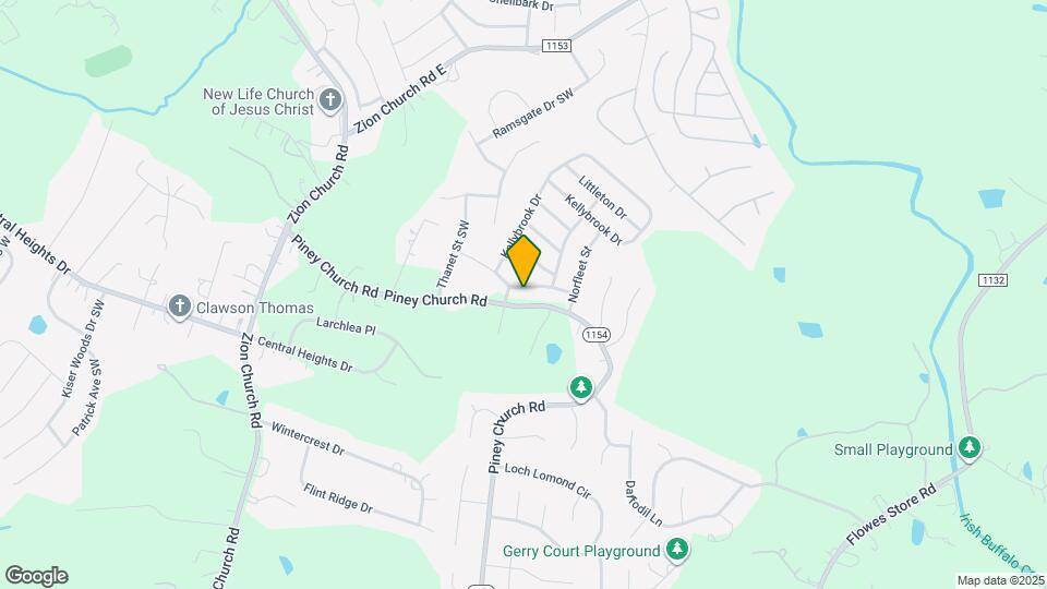 712 Winborne Ave SW Map and Location Details