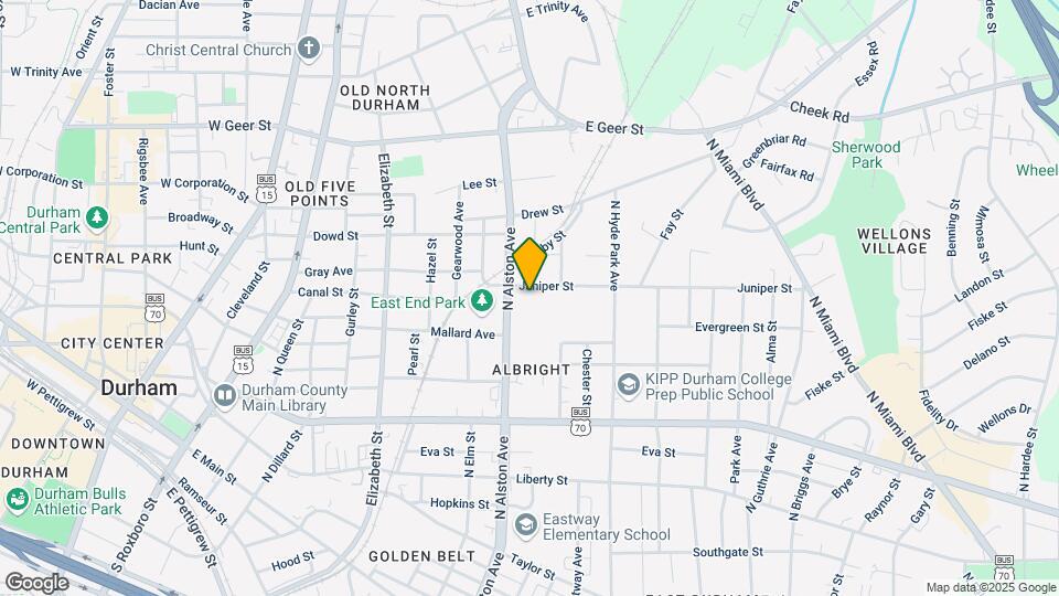 910 Juniper St Mapa y Detalles de la Ubicación