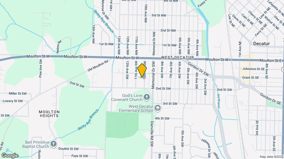 409 10th Ave SW Map and Location Details