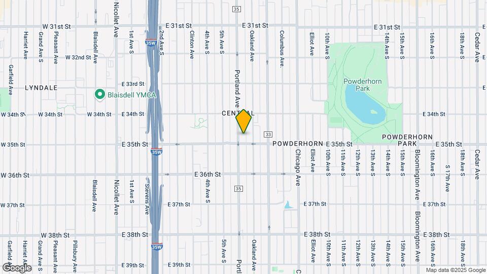 3437 Portland Ave S Map and Location Details
