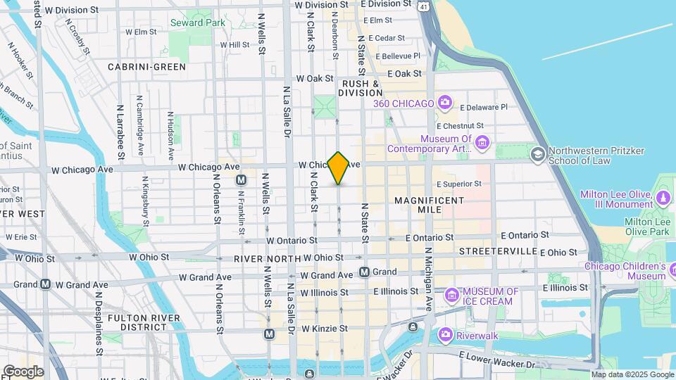 728 N Dearborn St Mapa y Detalles de la Ubicación