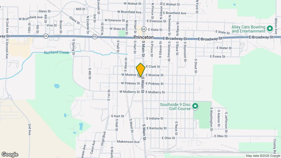 515 S Main St Map and Location Details