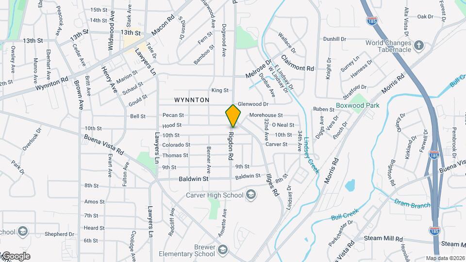 1004 Rigdon Rd Map and Location Details