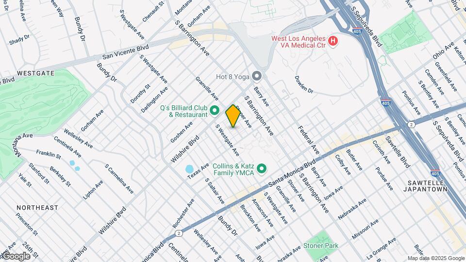 1253 Granville Ave Map and Location Details