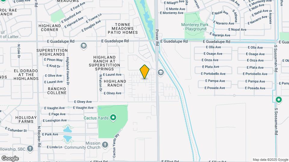 4724 E Redfield Rd Map and Location Details