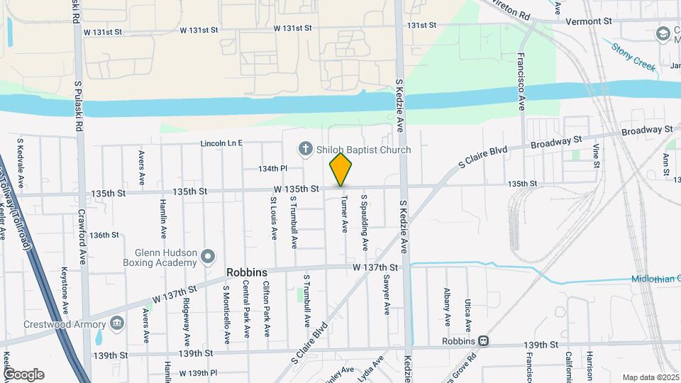 3327 W 135th St Map and Location Details