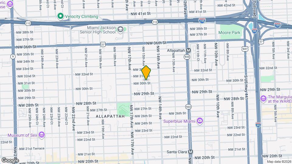 1497 NW 30th St Map and Location Details