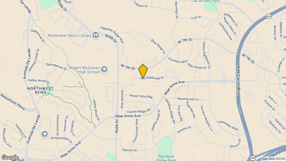 5620 Daybreak Dr Map and Location Details